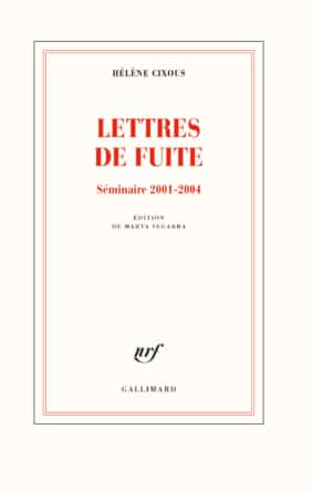Lettres de fuite. Séminaire 2001-2004