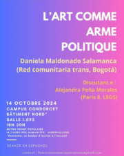 Atelier doctoral Genre et féminismes dans les Amériques latines 2024/25