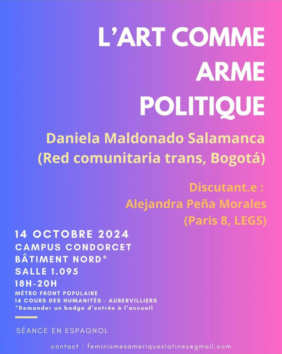 Atelier doctoral Genre et féminismes dans les Amériques latines 2024/25